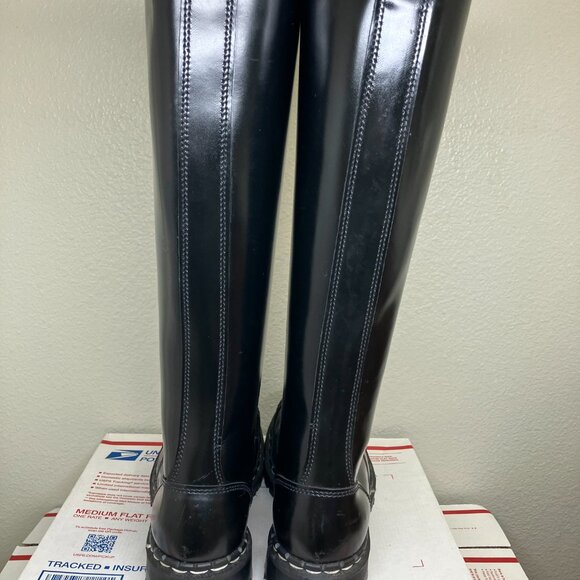 Vintage Steel Toe 20-eye Gripfast England Womens US 8.5 nps grinders dr. martens - Picture 13 of 16